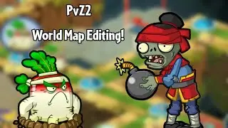 PvZ 2 - world map editing! KongFu world