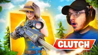 REACH TOP 1 with a CRAZY CLUTCH on FORTNITE! (Arena build)
