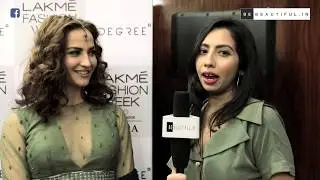 Exclusive beauty chat with Elli Avram at the Lakme Fashion Week W/F 2018