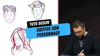 Dessiner les coupes de cheveux de ses personnages - Astuce Dessin