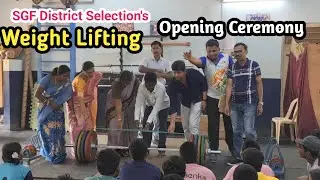 68th sgf, U 17 weightlifting district selections,knl&Ndl physicaleducation ||  @srinupetcreations
