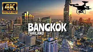 Bangkok, Thailand In 4K By Drone - Amazing View Of Bangkok, Thailand