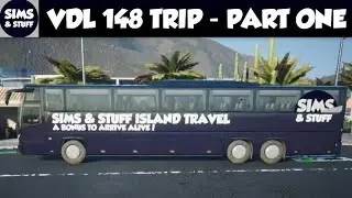 Tourist Bus Simulator - Airport To Corralejo Trip - VDL 148 - Part One Of Two