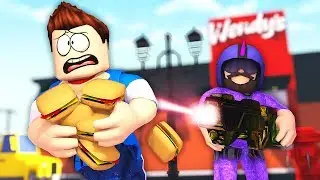 THE BURGER BATTLE !? - Daycare (Roblox Roleplay)