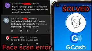 Gcash face scan verification problem | SOLVED