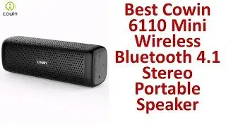 Cowin 6110 Mini Wireless Bluetooth 4 1 Stereo Portable Speaker