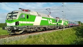 Finnish Trains (mainly) in Northern Finland June 2024