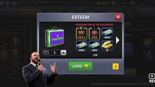 opening a event crate with 1000 stars.