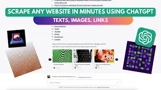 ChatGPT plugins | web scraping text, images, links using the scraper plugin