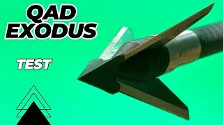 QAD EXODUS 125 gr: Broadhead Test: HIGHEST SCORING Fixed Blade So Far