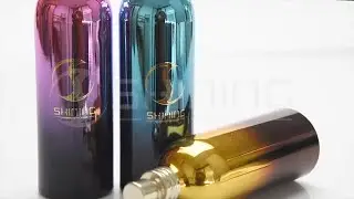 Aluminum perfume bottle