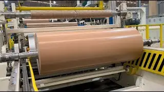 DOUBLE SIDE PE COATING MACHINE HUILONG MACHINE FOR 1950MM PAPER COATING MACHINE PAPER CUP PAPER