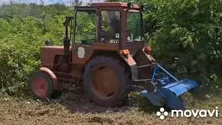 Vladimirec T25, bozót irtás mulcsozóval