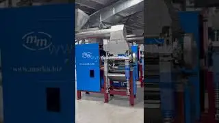 Serial production of drum type press systems for automatic sugar cube making machine | www.marku.biz