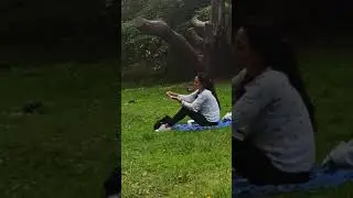 Parque Santa María de Enea. El herrerillo & Gisella.
