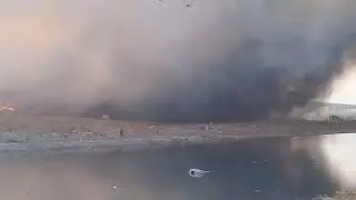 Noticia en chimalhuacan !!! ( incendio en el bordo de xochiaca )