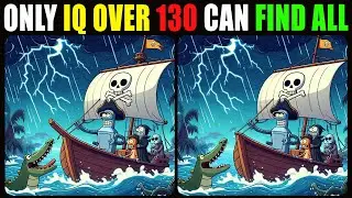 💣Spot the difference: Only IQ Over 130 Can Find Differences ( Find the difference #216 )