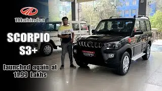 New 2021 SCORPIO S3+ Launched - MAHINDRA SCORPIO S3+ with 120 BHP launched -11.99 Lakhs | INDIA REVS