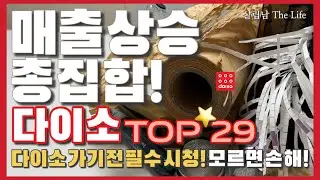 다이소 모르면 손해인 제품 29가지 핵심만 몰아보기 / 방문하기 전 무조건 확인하세요! / daiso best top 29 ❤️