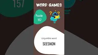 Word game puzzle 157