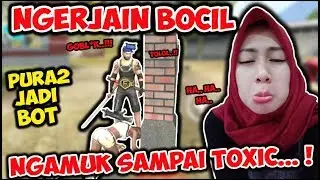 NYAMAR JADI BOT DIKATAIN GOBL*K , DIBACOTIN.. SAMPAI DIA NGAMUK !