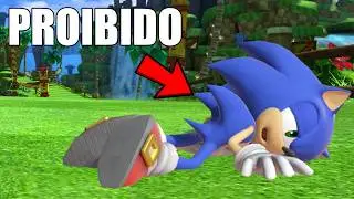 não posso TOMAR DANO em JOGOS do SONIC - Desafio Sonic