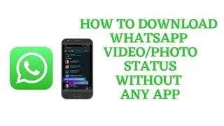 download whatsapp status without any app | how to download whatsapp status of others #Shorts