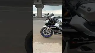 R15M ￼ metallic grey #r15andr15mdifference #motorcycle #biker15