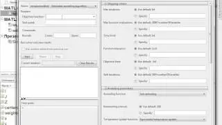 Алгоритм симуляции отжига в MATLAB. Global Optimization Toolbox