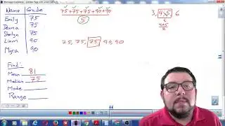 TSI - Grossi Finds Mean, Median, Mode, and Range