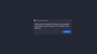Failed to start the emulator. Tencent Fix แก้ปัญหาเปิดโปรแกรมไม่ได้