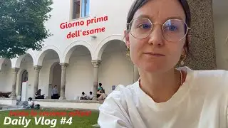 INIZIA LA SESSIONE ESTIVA! (giorno pre-esame) - Daily Vlog #4