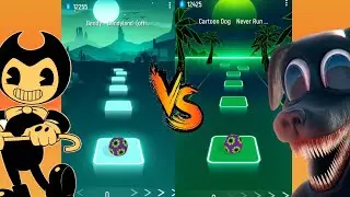 Bendy bendyland Vs cartoon dog - Tiles hoo edm rush
