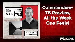 Commanders-TB Preview, All the Week One Feels!