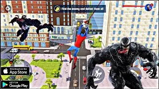 Spider fighting hero game 