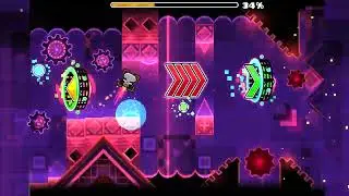 Geometry Dash First Frontier by FreakEd7 (1250 demons again)