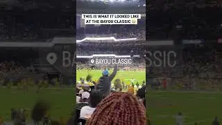 The Bayou Classic - Southern vs. Grambling Game was DEEP! 😳🔥 via: Khalil/IG