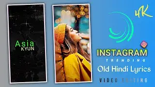 Dil Sambhal Ja Zara Old Hindi Lyrics Video Editing Alight Motion || Trending Instagram Reels Editing