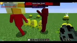 All plants x5 VS. Zombies in Minecraft! HungTeen's Plant Vs. Zombies | Minecraft 1.16.5