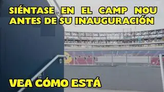 Camp Nou is reopening; find out the details and see the stadium's condition.