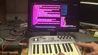 Sonic Pi Pi3 Midi Polysynth