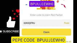 Red packet code in binance today btcred packet code in bitget binance
