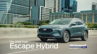 2026 Ford Escape Hybrid Review | Richmond Ford