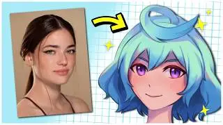 How to Draw Anime Girl FACES ✨ Semi-Realistic to Super-Stylized