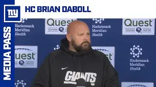 Brian Daboll Gives Final Updates Heading into Raiders Game | New York Giants
