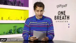 giffgaff One Breath Updates, lunchtime 20 September