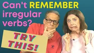 The top 50 MOST FREQUENT irregular verbs | part 1