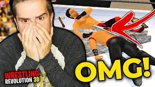 SOMEONE DIES IN THE RING!! | WR3D Career Mode (Wrestling Revolution 3D)