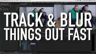 Premiere: Blur Out Labels and Faces