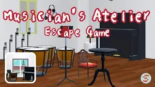 Escape Game Musician's Atelier【Scaebako Productions】 ( 攻略 /Walkthrough / 脫出)
